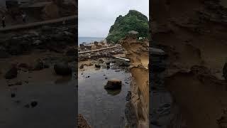 Yehliu Geopark New Taipei City Taiwan  #shortvideo #youtubeshorts #travel #taiwan #yehliugeopark