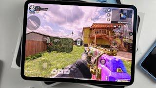 iPad Pro M4 Call Of Duty Mobile 120fps Gameplay & Graphics Handcam