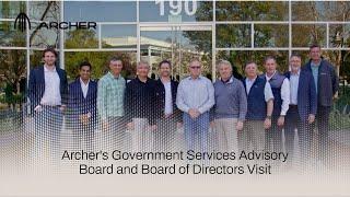 Archers Government Services Advisory Board and Board of Directors Visit  April 2024