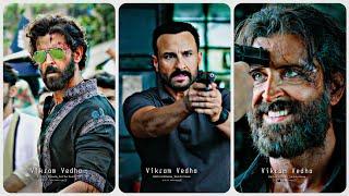 Vikram Vedha Whatsapp Status  Hrithik Roshan & Saif Ali Khan  Vikram Vedha Movie  4k Status