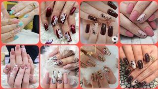 amazing   nail art designs 2023  nail art2023  party nailart stylish nail art design #2023