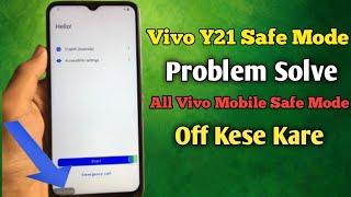 Vivo Y21 Safe Mode Problem Solve  Vivo Y21 Safe Mode Off  Kese Kare