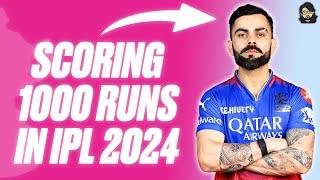  Can Virat Kohli Score 1000 Runs In IPL 2024? • Cricket 24