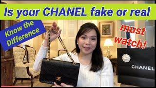 Chanel classic flap bag review  fake or real