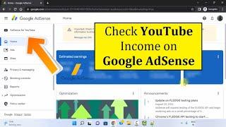 How to View YouTube earnings in Google AdSense 2022