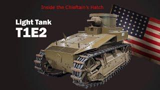 Inside the Chieftains Hatch Light Tank T1E2