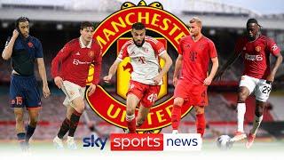 Mazraoui & De Ligt in?  Lindelof & Wan-Bissaka out?  Yoros injury  Manchester United latest