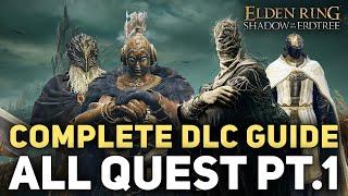 Elden Ring DLC All Quests in Order Complete Guide Part 1 - All Missable Choices & Rewards