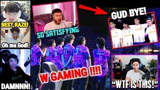 Valorant Streamers React to PRX W Gaming Shows Insane Team Performance Against KC in VCT Madrid 2024