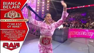 Wwe Raw 62722 Bianca Belair entrance