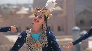 Uzbek national dance of Lazgi