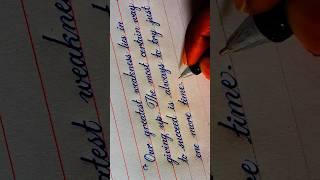 best cursive handwriting ever #cursive #handwriting #calligrahy #art