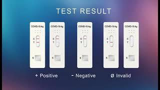 JusChek Antigen Rapid Test Nasal Swab instruction