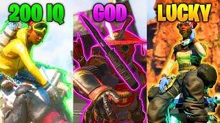 200IQ vs GOD vs LUCKY - NEW Apex Legends Funny & Epic Moments #111