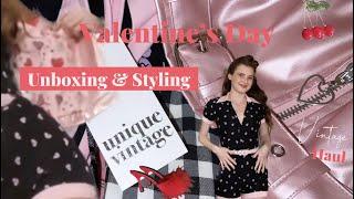 Unbox & Style 5 INCREDIBLE pieces from Unique Vintages Valentines Collection Retro Maximalist 