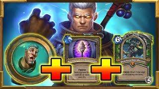 Hearthstone Wondrous Wisdomball IS CRAZY GOOD The Best Combo In Chapter 5 of The Dalaran Heist