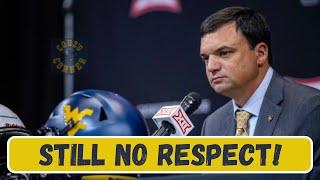 CRAZY Big 12 Rankings Uncovered  WVU Football Disrespected....AGAIN