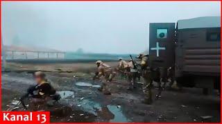 Footages from heavy battles of Ukrainian special forces who were under fire in city of Chasov Yar