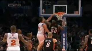 Gallinari nearly dunks on Joel Anthony HD