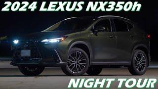 4K 2024 Lexus NX Night Drive & Review - Conservative Yet Competent