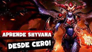  GUIA DE SHYVANA S12   COMO JUGAR SHYVANA JUNGLA  HABILIDADES RUNAS OBJETOS Y MÁS 