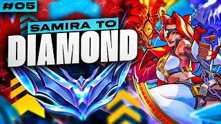 Samira Unranked to Diamond #5 - Samira ADC Gameplay Guide  League of Legends