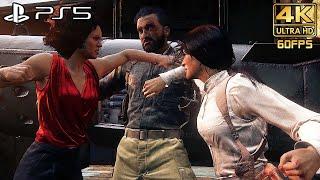 Uncharted The Lost Legacy Remastered PS5 Chloe & Nadine vs Asav Final Boss Fight @ 4K 60ᶠᵖˢ 
