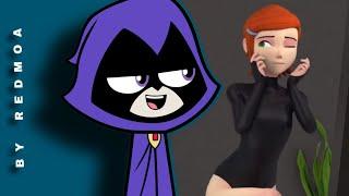 Gwen & Raven Animation 6 by. Redmoa