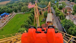 Vekoma Boomerang POV - Roller Coaster Geiselwind Germany