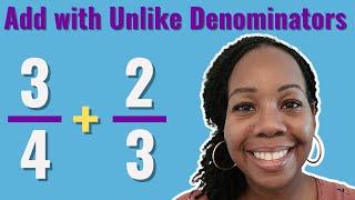 How to Add Fractions with Unlike Denominators  Teach Elementary Math