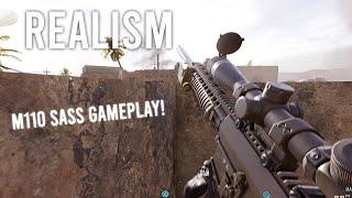 INSURGENCY SANDSTORM - M110 SASS DMR Gameplay  BRUTAL REALISMNO COMMENTARY4K 