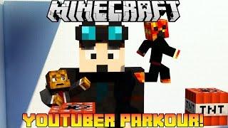 Minecraft YouTuber Parkour w PrestonPlayz