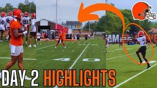 The Cleveland Browns Look DYNAMIC In OTAs...  Browns News  OTAs Highlights Day 2