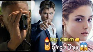 Top-5 Attitude of Sigma Boys Single Boys Killer Attitude  Mood Off WhatsApp Status