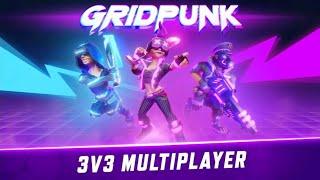 #1 GRID PUNK GAMEPLAY NEW GAME GRID PUNK 3V3 #battleroyale #gridpunk #scarfall_2_0 #ugwgame #indus