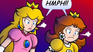 Mario Brothers - Moody Princesses Comic Dub Compilation