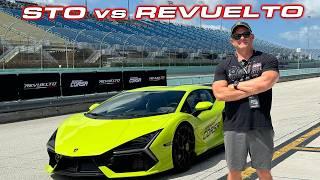 1001 HP Revuelto vs STO * My first drive in the Lamborghini Revuelto