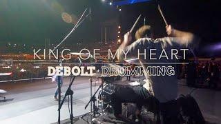 King Of My Heart Live at The Send Brasil Drum Cam ️