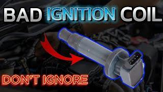 5 SIGNS OF A BAD IGNITION COIL#engine #car #toyota #bmw #diagnosis