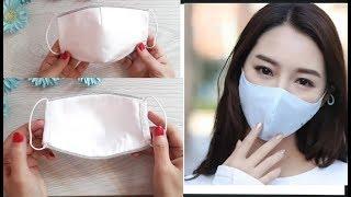 МАСКА МЕДИЦИНСКАЯ БЕЗ ШВЕЙНОЙ МАШИНЫ DIY MEDICAL FACE MASK TUTORIAL