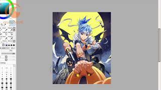 Хэллоуин с Crunchyroll Рисуем Кун Агеро Агниса