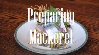 How to prepare mackerel for sashimi and sushi