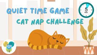 The Cat Nap Challenge   Mindfulness Exercise  Quiet Time for Kids