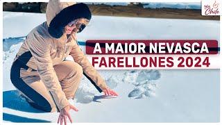 A maior nevasca de maio em Farellones no Chile