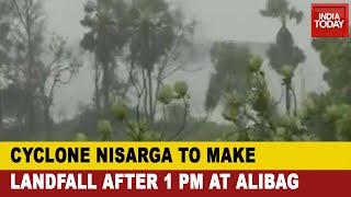 Tracking Cyclone Nisarga Cyclone To Make Landfall After 1 Pm At Alibag With 110 Kmph Wind Speed