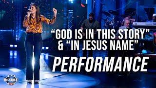 GOD IS IN THIS STORY & IN JESUS NAME LIVE PERFORMANCE  Katy Nichole  Jukebox  Huckabee