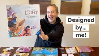 Unboxing my game Chronicles of Light Darkness Falls Disney Edition published by Ravensburger