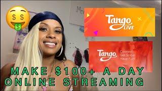 Make $100+ a day ONLINE Tango app.