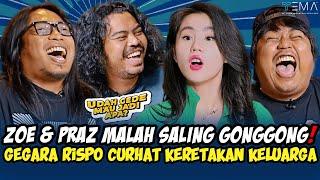 ZOE LEVANA DIAJAK PRAZ & RISPO MUKBANG CABE AMPE LUPA NAMA ADENYA