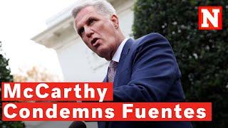 McCarthy Condemns Nick Fuentes After Trump Dinner He Has No Place In GOP